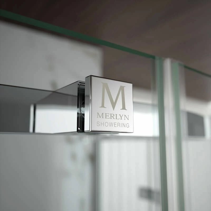 Merlyn 8 Series Frameless 1 Door Offset Quadrant Shower Enclosure 1000 X 800mm - A0601EH 2 Merlyn 8 Series Frameless 1 Door Offset Quadrant Shower Enclosure 1000 X 800mm - A0601EH - Image 2