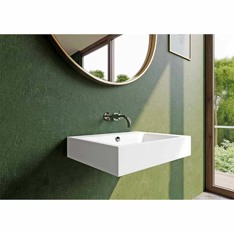 Kaldewei Puro Wall Mounted Wash Basin 600cm - City Anthracite - 901406013716 3 Kaldewei Puro Wall Mounted Wash Basin 600cm - City Anthracite - 901406013716 - Image 3