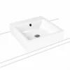 Kaldewei Puro 600x460mm Countertop Basin 0TH With Sound Insulation & Easy Clean - Alpine White - 900706003001