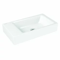 Kaldewei Puro Wall Hung Basin Easy Clean & Sound Insulation - 1 TH - Alpine White - 901206393001