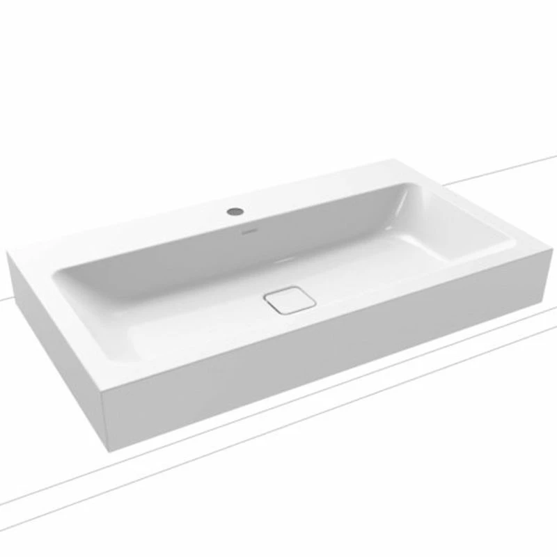 Kaldewei Cono Countertop Basin 900x500mm No Overflow & 1TH - 3086 - Alpine White - 902206013001 1 Kaldewei Cono Countertop Basin 900x500mm No Overflow & 1TH - 3086 - Alpine White - 902206013001