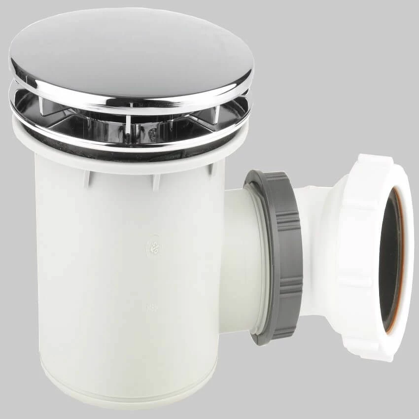 Merlyn MStone Rectangular Shower Tray With 90mm Fast Flow Waste - White - 1200 X 800mm - D128RT 4 Merlyn MStone Rectangular Shower Tray With 90mm Fast Flow Waste - White - 1200 X 800mm - D128RT - Image 4