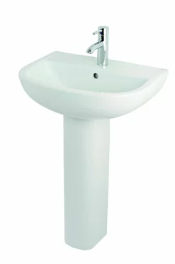 RAK Ceramics Compact 55cm Basin 1 Tap Hole - CO0801AWHA