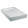 JT Merlin Shower Tray 1100 X 760 Flat White - A1176M100