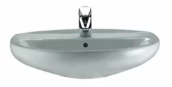 Roca Laura Wall Hung Basin 1 Taphole - 560 X 460mm - 326393005