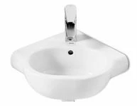 Roca Meridian-N Compact Corner Basin 1 Taphole - 350 X 350mm - 32724C000