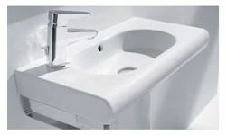 Roca Meridian-N Compact Wall Hung Basin 1 LH Taphole - 600 X 320mm - 32724X000 1 Roca Meridian-N Compact Wall Hung Basin 1 LH Taphole - 600 X 320mm - 32724X000