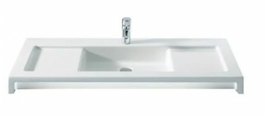 Roca Stratum Vanity Basin 1 Taphole - 900 X 500mm - 327632000 1 Roca Stratum Vanity Basin 1 Taphole - 900 X 500mm - 327632000