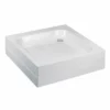 JT Merlin Shower Tray 700 X 700 Flat White - A70M100