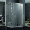 Aquadart Inline Hinged 2 Sided Shower Door 1200 X 800mm - AQ1020