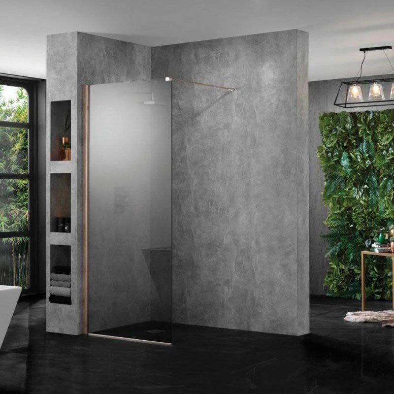 Aquadart Wetroom 8 Glass Panel 500 Clear - AQ8650 1 Aquadart Wetroom 8 Glass Panel 500 Clear - AQ8650