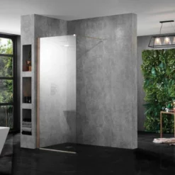 Aquadart Wetroom 8 Glass Panel 1100mm Clear - AQ8656