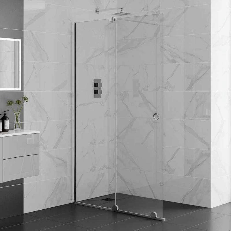 Aquadart Rolla 8 Sliding Wetroom Panel 1500mm - AQ8944S 1 Aquadart Rolla 8 Sliding Wetroom Panel 1500mm - AQ8944S