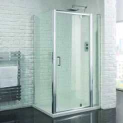 Aquadart Venturi 6 Pivot Shower Door 800mm - AQ9312S