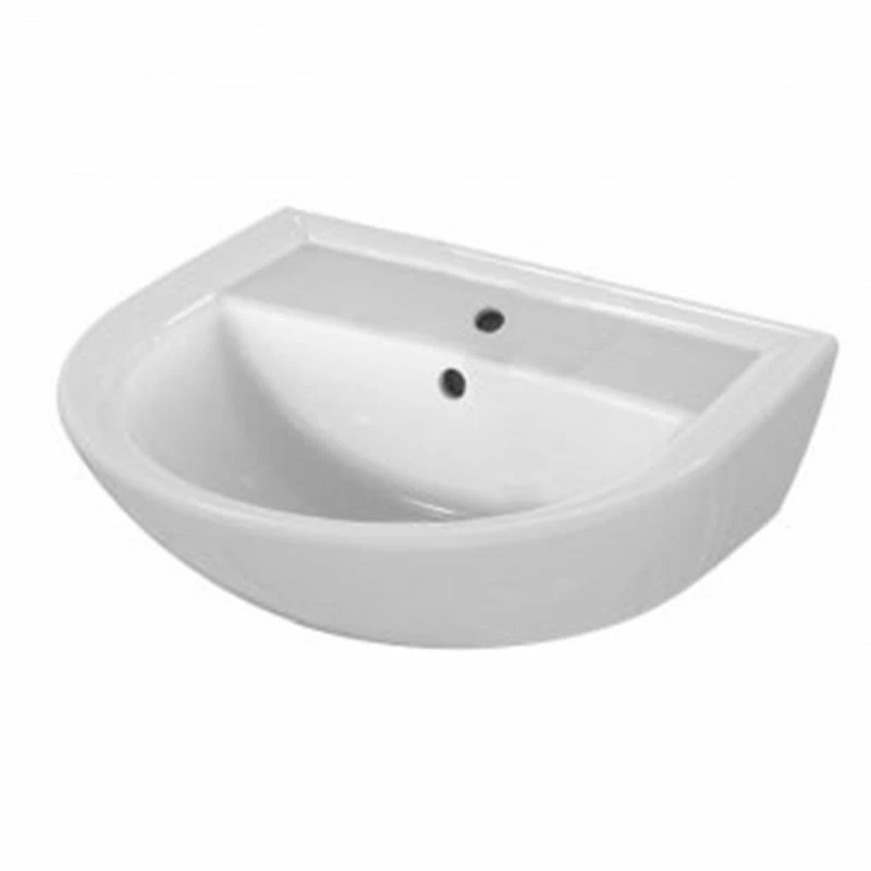 Armitage Shanks Sandringham 21 50cm Washbasin With 1 Tap Hole - E894501 1 Armitage Shanks Sandringham 21 50cm Washbasin With 1 Tap Hole - E894501