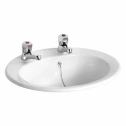 Armitage Shanks Sandringham 21 50cm Countertop Basin With 2 Tap Holes - E895301