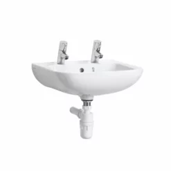 Armitage Shanks Portman 21 40cm Washbasin With 2 Tap Holes - S231701