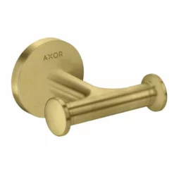 AXOR Universal Circular Double Towel Hook - Brushed Brass - 42812950