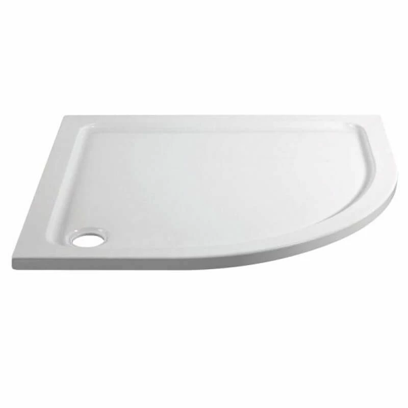 April Slimline Offset Quadrant Shower Right Hand Tray Ex. 90mm Waste 1200mm X 900mm - TR9-1290Q-R 1 April Slimline Offset Quadrant Shower Right Hand Tray Ex. 90mm Waste 1200mm X 900mm - TR9-1290Q-R