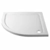 April Slimline Quadrant Shower Tray Ex. 90mm Waste 1000mm X 1000mm - TR9-1010Q
