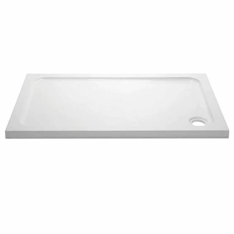 April Slimline Rectangular Shower Tray Ex. 90mm Waste 1100mm X 700mm - TR9-1170 1 April Slimline Rectangular Shower Tray Ex. 90mm Waste 1100mm X 700mm - TR9-1170