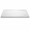 April Slimline Rectangular Shower Tray Ex. 90mm Waste 1600mm X 760mm - TR9-1676