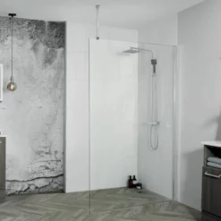 Aquadart Wetroom 8 Glass Panel 1600mm - AQ8249S