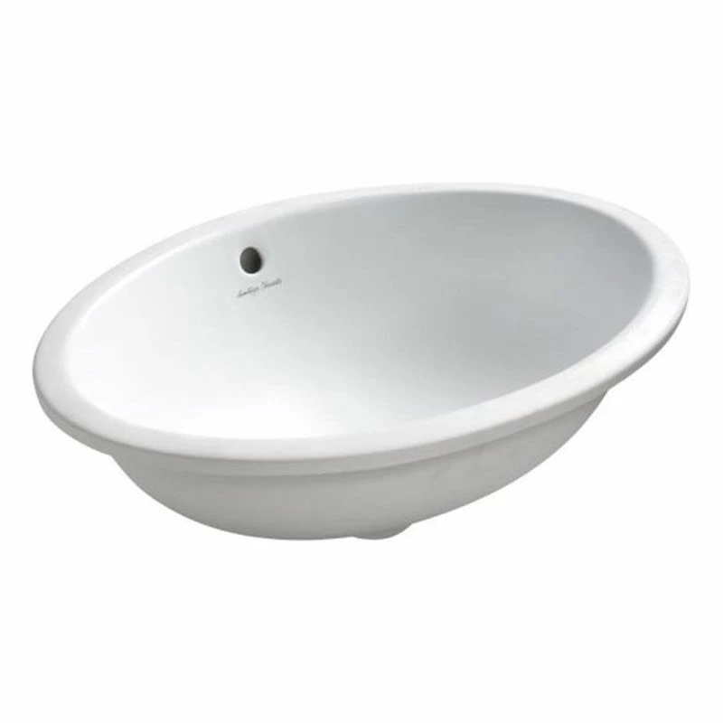 Armitage Shanks Marlow 21 Oval Under-Countertop Basin 550mm With Visible Overflow - S268501 1 Armitage Shanks Marlow 21 Oval Under-Countertop Basin 550mm With Visible Overflow - S268501