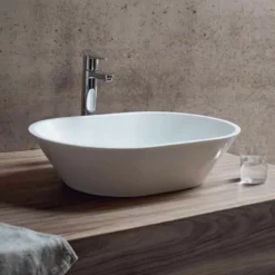 Clearwater Sontuoso Natural Stone Countertop Basin - White - B5E -IDEAL STANDARD Shop b 5 b5e 2
