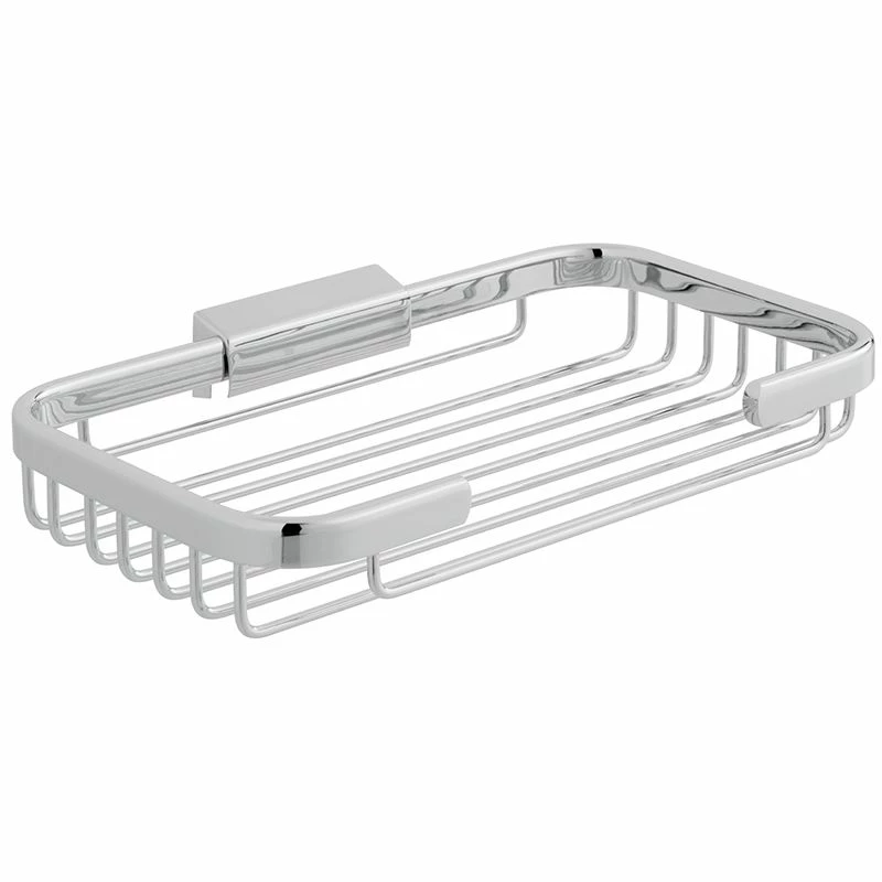 Vado Basket Large Rectangular Wall Mounted - Chrome - BAS-2002-C/P 1 Vado Basket Large Rectangular Wall Mounted - Chrome - BAS-2002-C/P