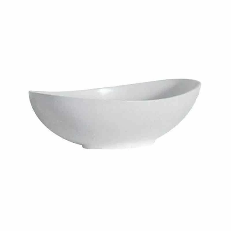 BC Designs Kurv Cian Countertop Basin - Polished White - BAB105 2 BC Designs Kurv Cian Countertop Basin - Polished White - BAB105 - Image 2