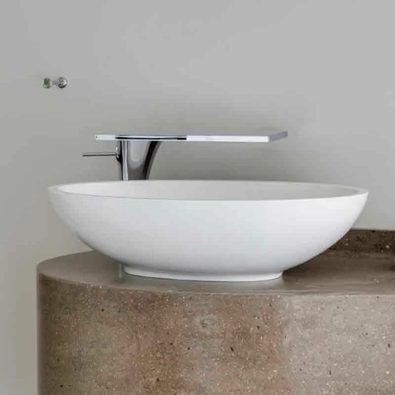 BC Designs Tasse/Gio Cian Countertop Basin - Polished White - BAB110 1 BC Designs Tasse/Gio Cian Countertop Basin - Polished White - BAB110