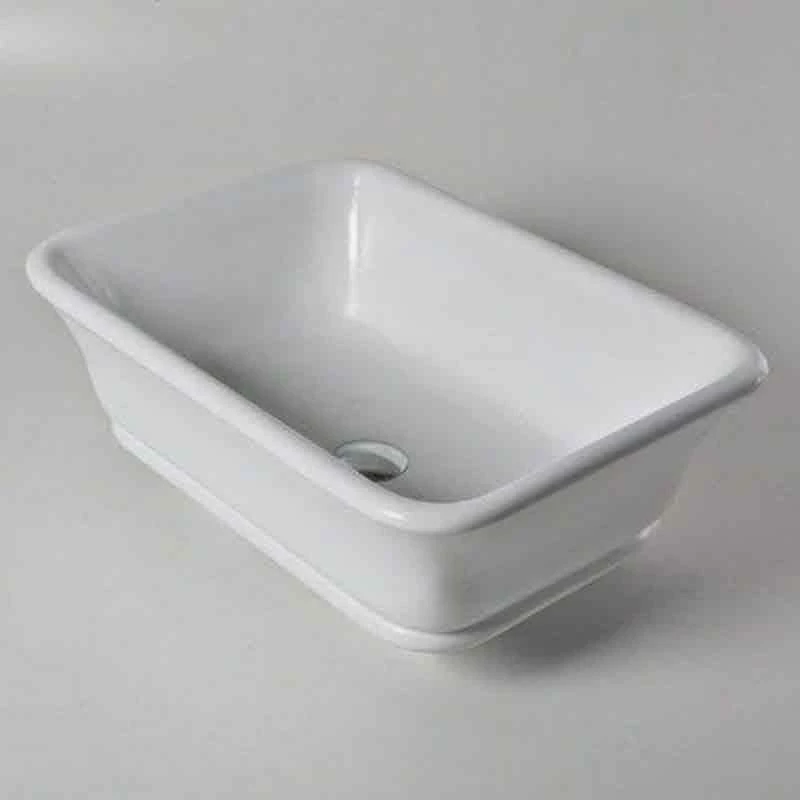BC Designs Magnus/Senator Cian Countertop Basin - Polished White - BAB135 1 BC Designs Magnus/Senator Cian Countertop Basin - Polished White - BAB135