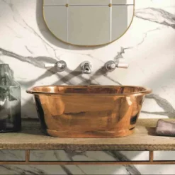 BC Designs Copper Basin - BAC050 6 BC Designs Copper Basin - BAC050 -IDEAL STANDARD Shop b c bc designs bac050 lifestyle
