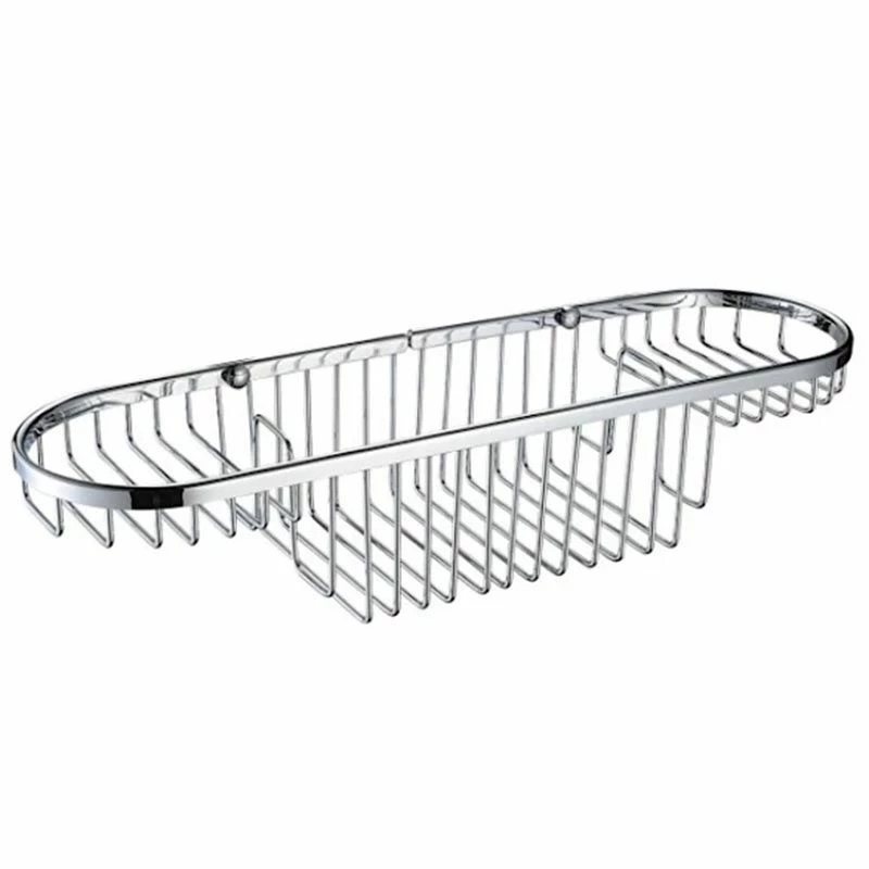 Bristan Large Oval Wall Mounted Wire Basket - Chrome - COMP BASK01 C 1 Bristan Large Oval Wall Mounted Wire Basket - Chrome - COMP BASK01 C