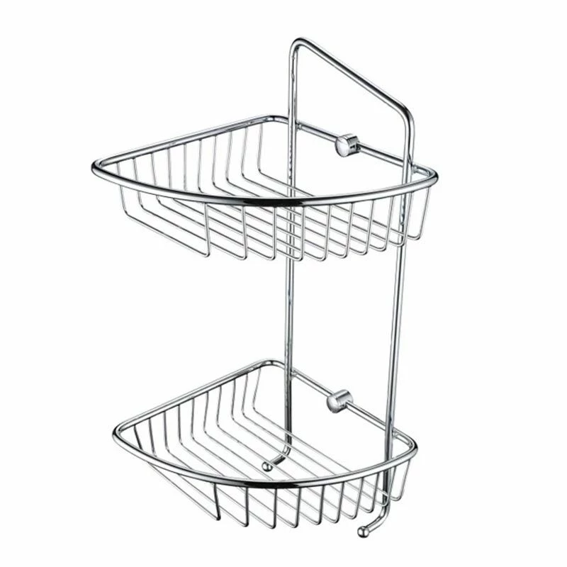 Bristan Two Tier Wire Basket Chrome Plated - COMP BASK07 C 1 Bristan Two Tier Wire Basket Chrome Plated - COMP BASK07 C