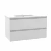 Calypso Brenta 800 Wall Hung Vanity Unit - Pearly White - 4730