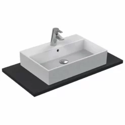 Ideal Standard Strada 600mm Countertop Basin 1 Tap Hole Glazed Back - White - K078101