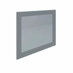 RAK Ceramics Washington 800mm Flat Mirror In Grey (W785 X H650mm) - RAKWMR80503