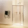 Burlington Sliding 1400mm Glass Shower Door - C8S