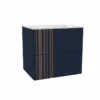 Calypso Novoli 600 Wall Hung Vanity Unit - Admiral Blue - 4524
