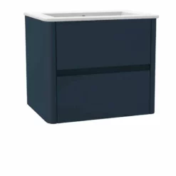 Calypso Sora 600 Wall Hung Vanity Unit - Adriatic Blue - 4760