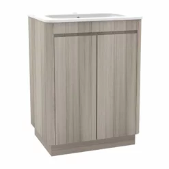 Calypso Sora 600 Floor Standing Vanity Unit - Driftwood - 4769