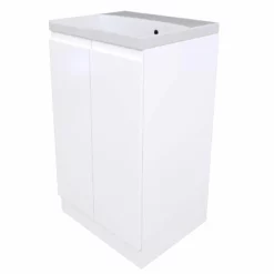 Calypso Veneto Two Door Floor Standing Vanity Unit - Pearl - 4921