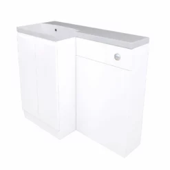 Calypso Veneto Two Door LH Combi Vanity Unit Set - Pearl - 6952VNPL