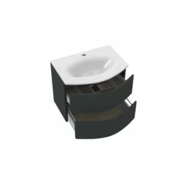 Calypso Levanto Wall Hung Vanity Unit - Graphite - 7810.64 -IDEAL STANDARD Shop c a calypso 7810.64 2