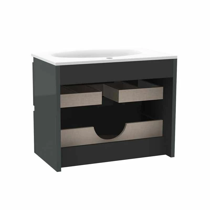 Calypso Levanto Wall Hung Vanity Unit - Ember Gloss - 7810.76 2 Calypso Levanto Wall Hung Vanity Unit - Ember Gloss - 7810.76 - Image 2