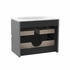 Calypso Levanto LH Wing Wall Hung Vanity Unit - Moonstone - 7878.59 -IDEAL STANDARD Shop c a calypso 7878.59 2
