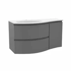 Calypso Levanto LH Wing Wall Hung Vanity Unit - Moonstone - 7878.59