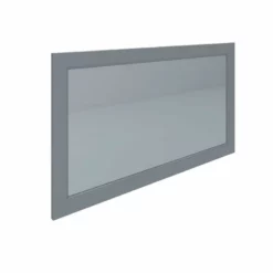 RAK Ceramics Washington 1200mm Flat Mirror In Grey (W1185 X H650) - RAKWMR120503